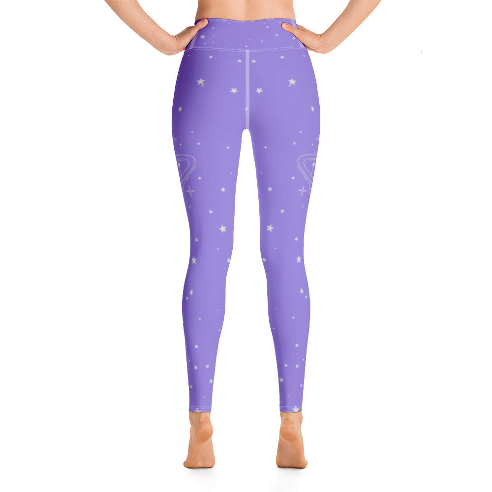 Lila Yoga Leggings, lioness-love