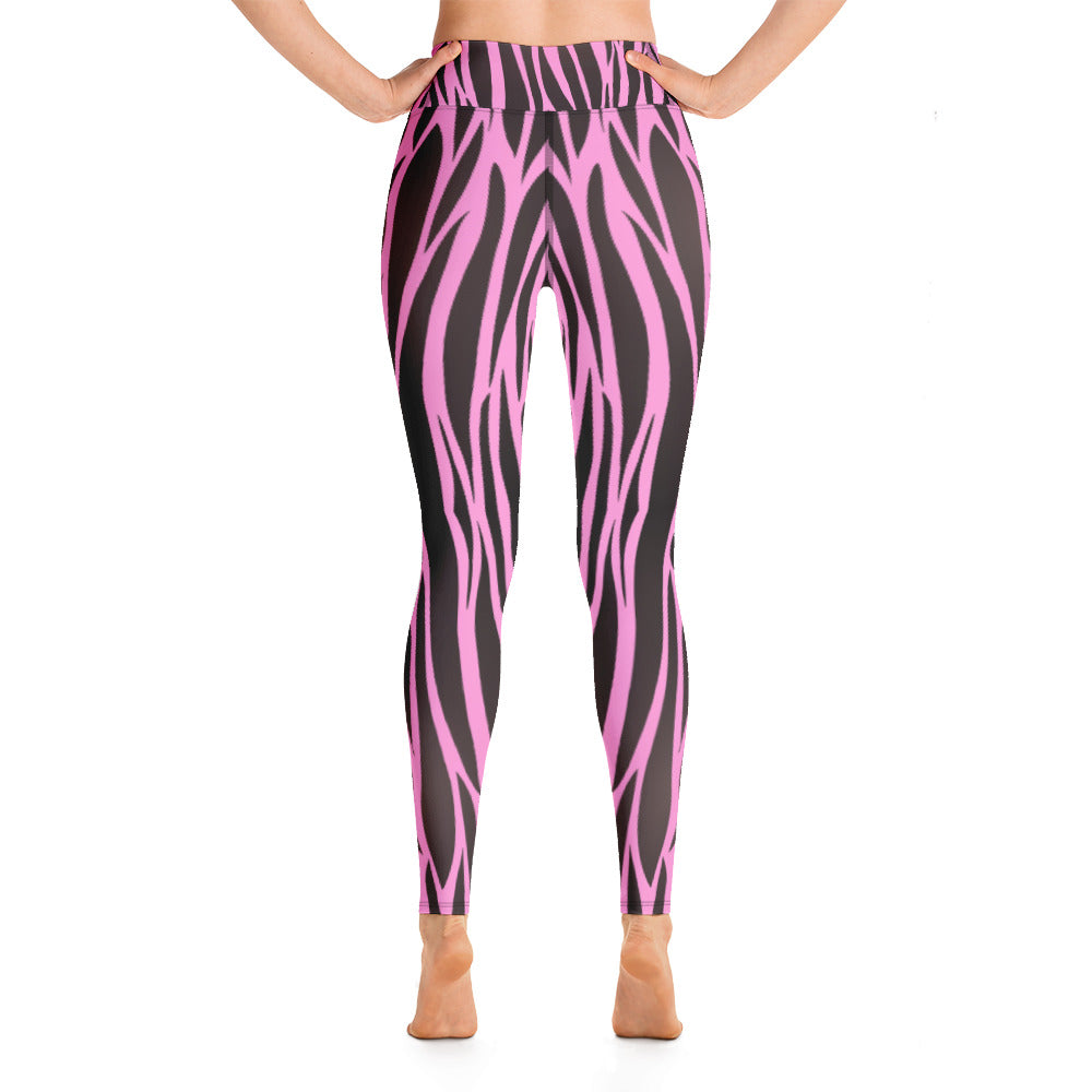 Purple and Black Zebra leggings, lioness-love