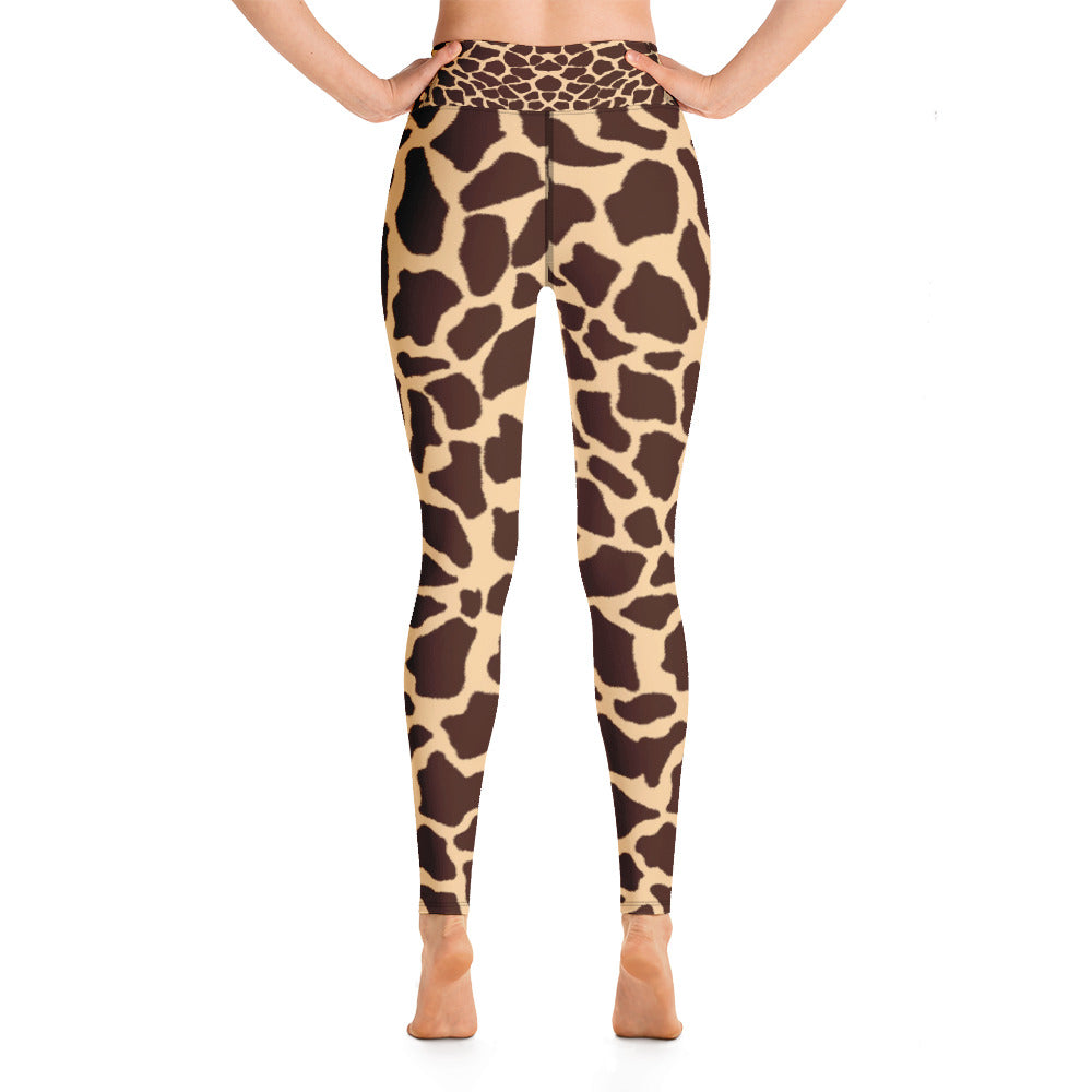 Giselle Giraffe leggings, lioness-love