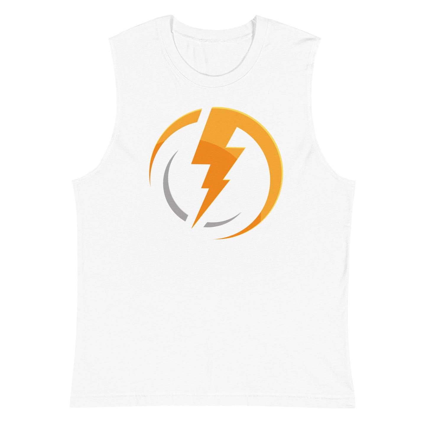 Lightning bolt graphic unisex tanktop
