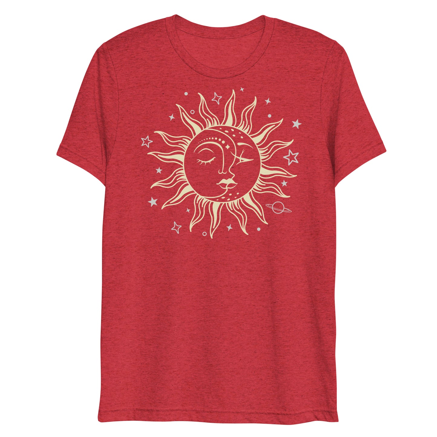 Sun print t-shirts for unisex fashion