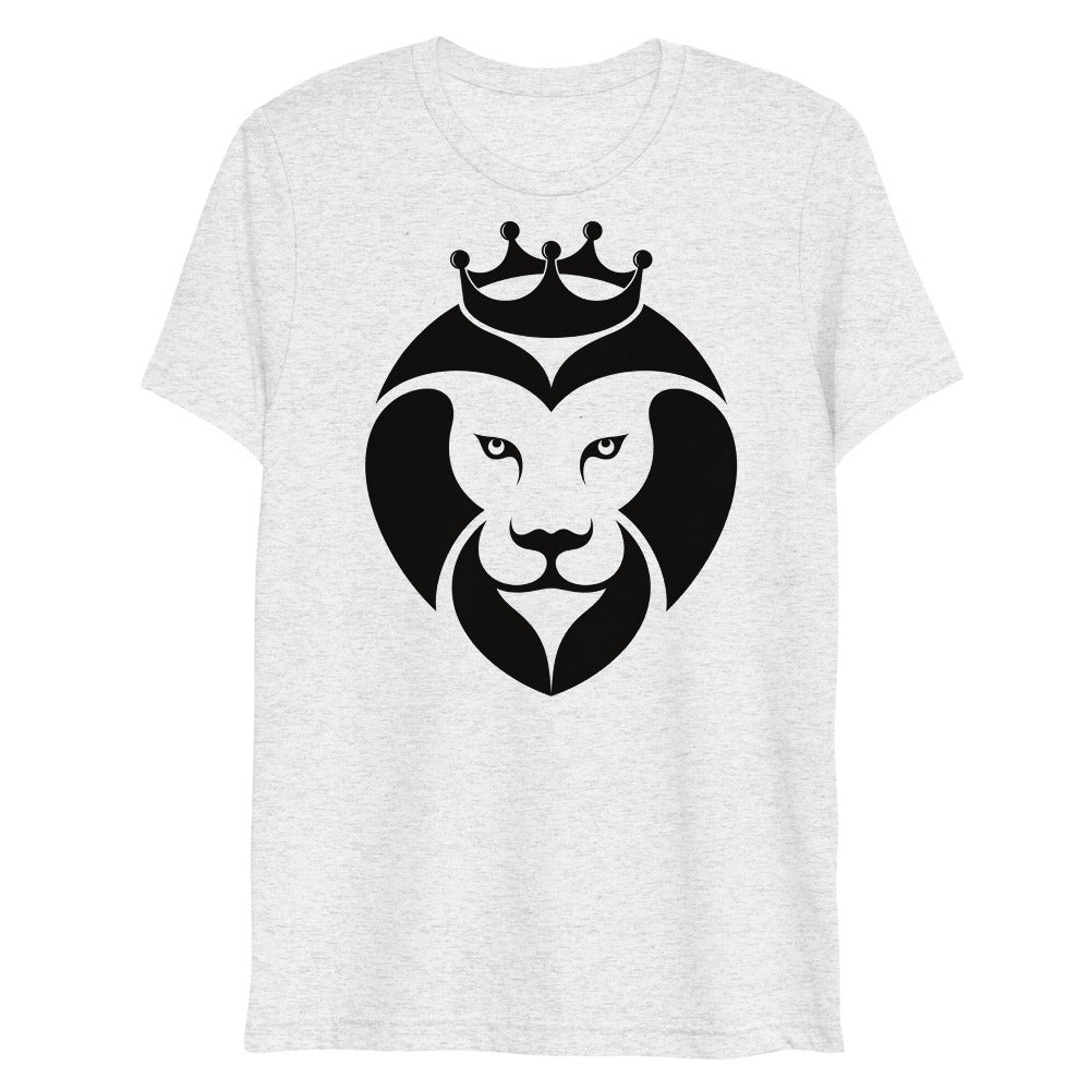 Lion face printed t-shirt for unisex