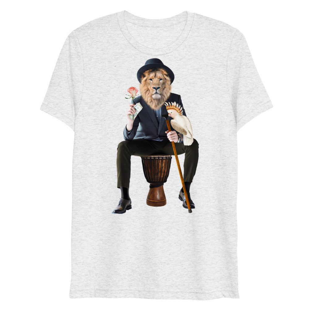 Lion cartoon print t-shirt for Men