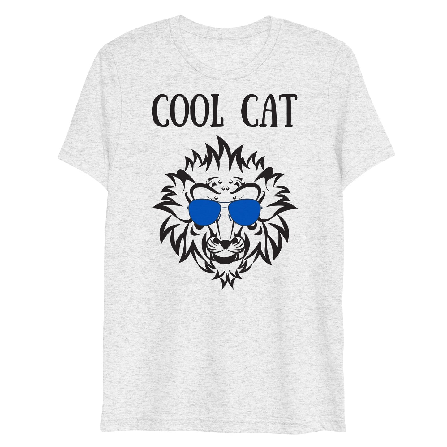 Cool Cat Graphic T-Shirt for Men, lioness-love