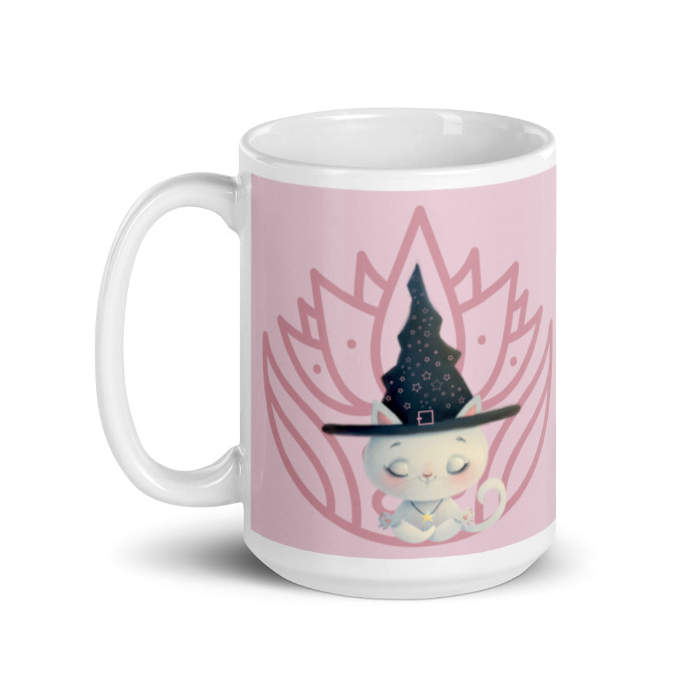 Treat yourself or surprise a cat lover with this purrfectly delightful mug that combines art, mindfulness, and a love for our furry friends.