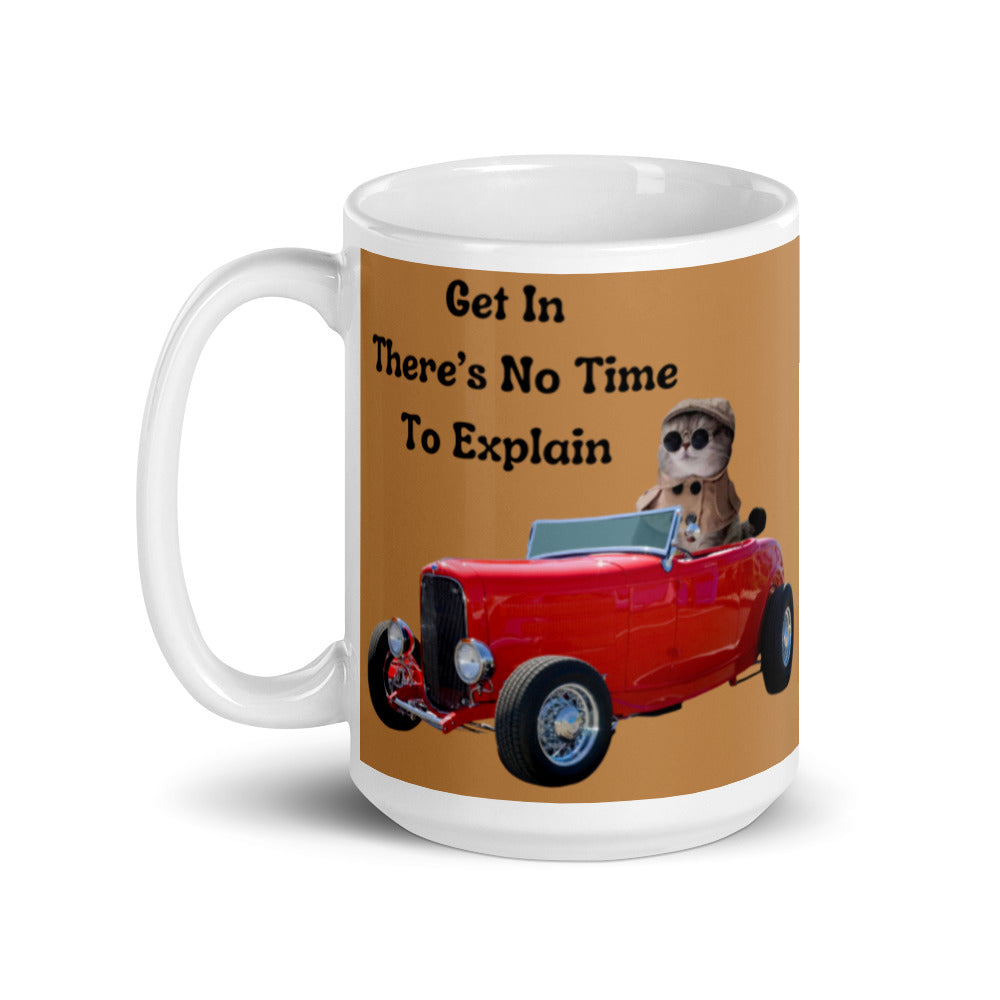 The vibrant print and charming artwork make it a perfect gift for cat lovers or a fun addition to your own collection.