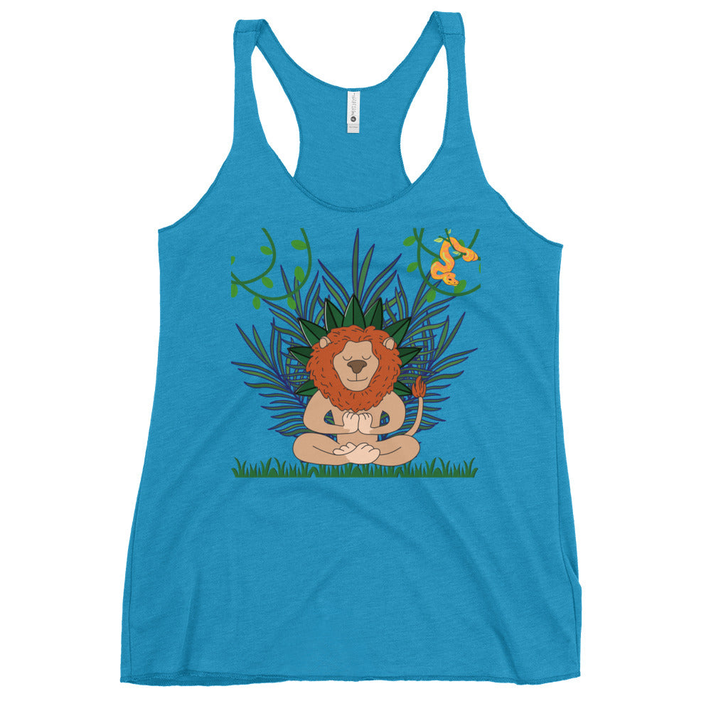 Lion Racerback Tank Top, lioness-love