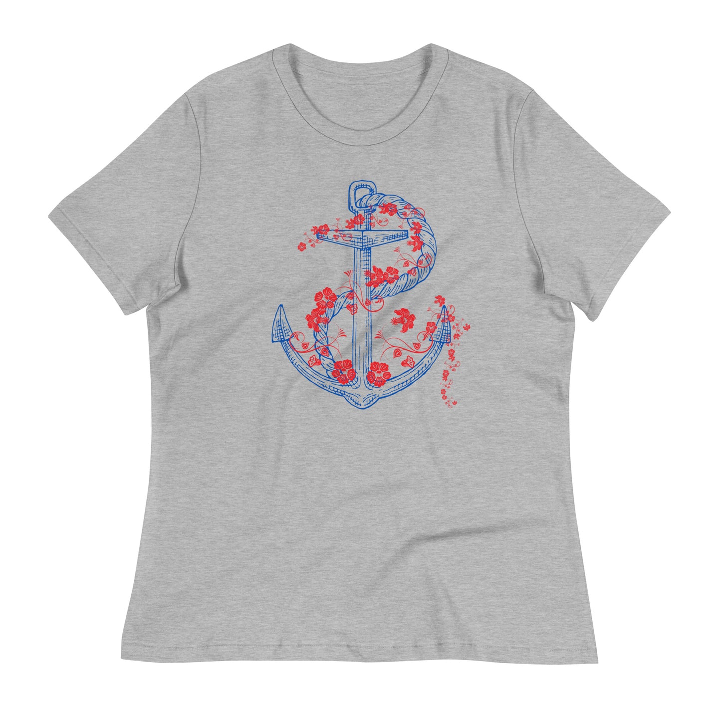 Anchor graphic t-shirts for women & girls, lioness-love