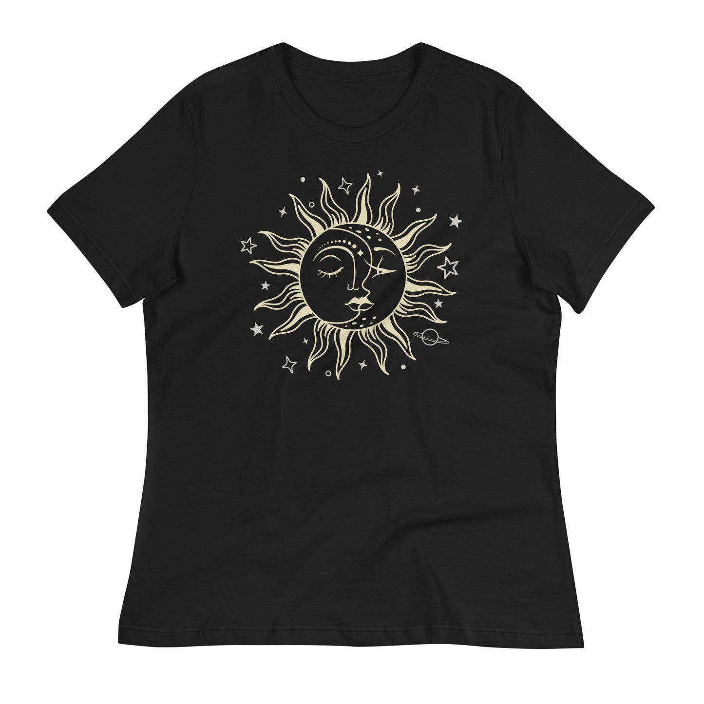 Sun and moon harmony women's Tee - lioness-love