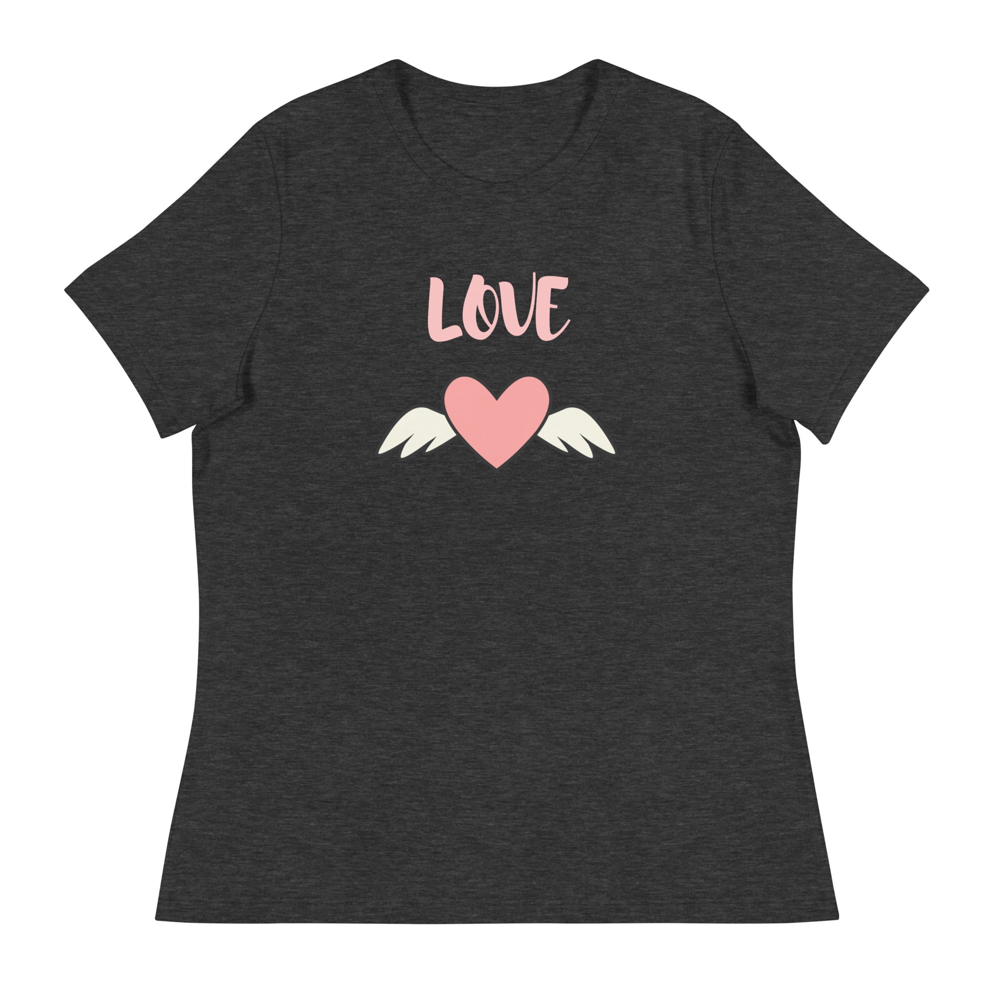 Flying heart love t-shirts for women apparel, lioness-love