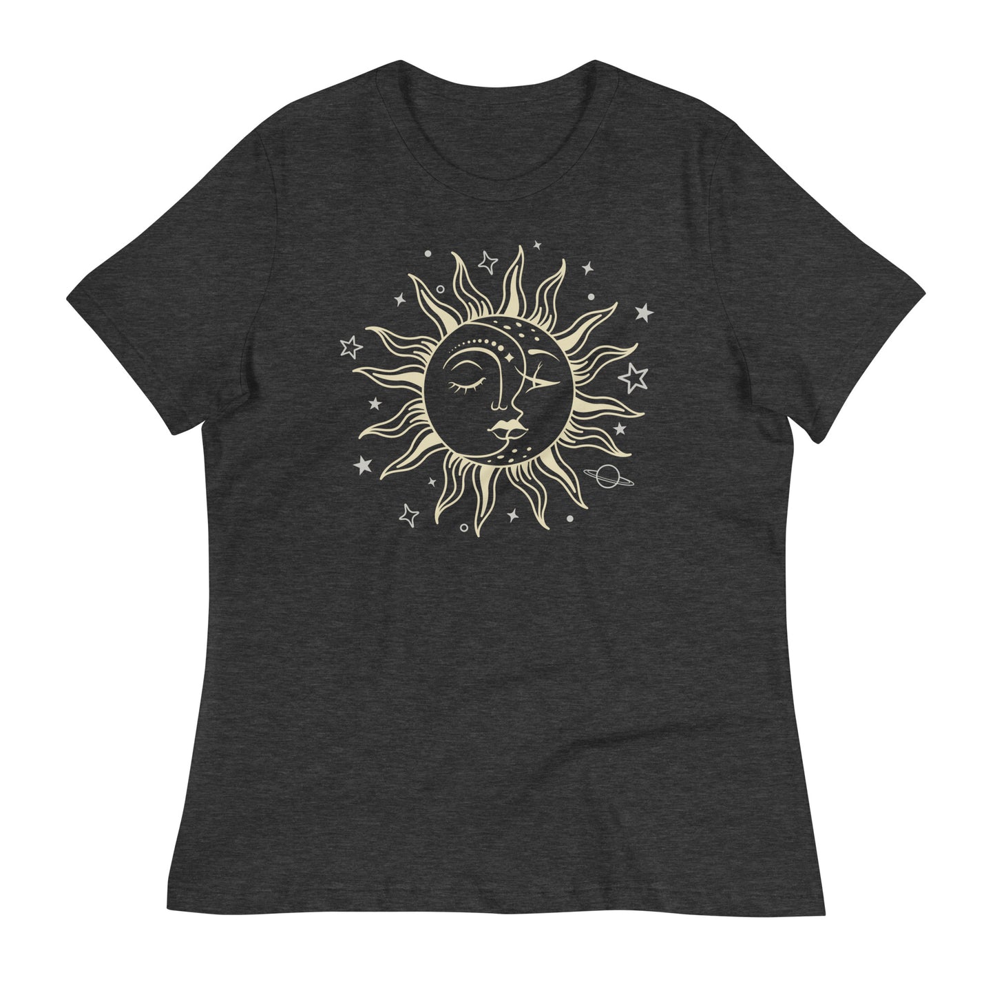 Sun and moon harmony women's Tee - lioness-love