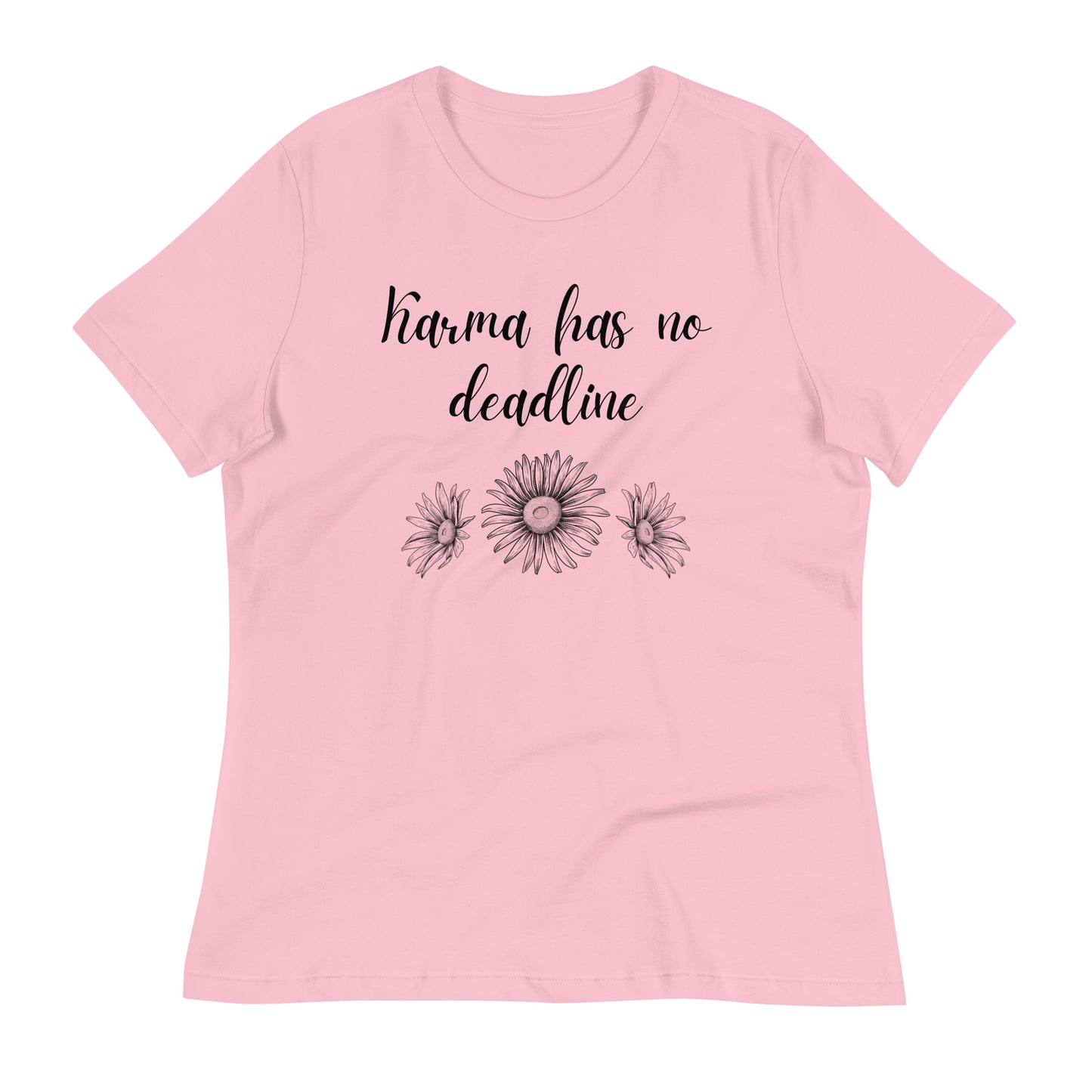 Karma quotes t-shirt for women's fashion, lioness-love