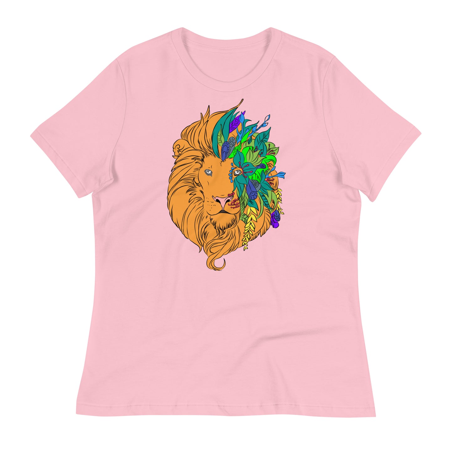 Lion face tshirts for women's fashion, lioness-love.com