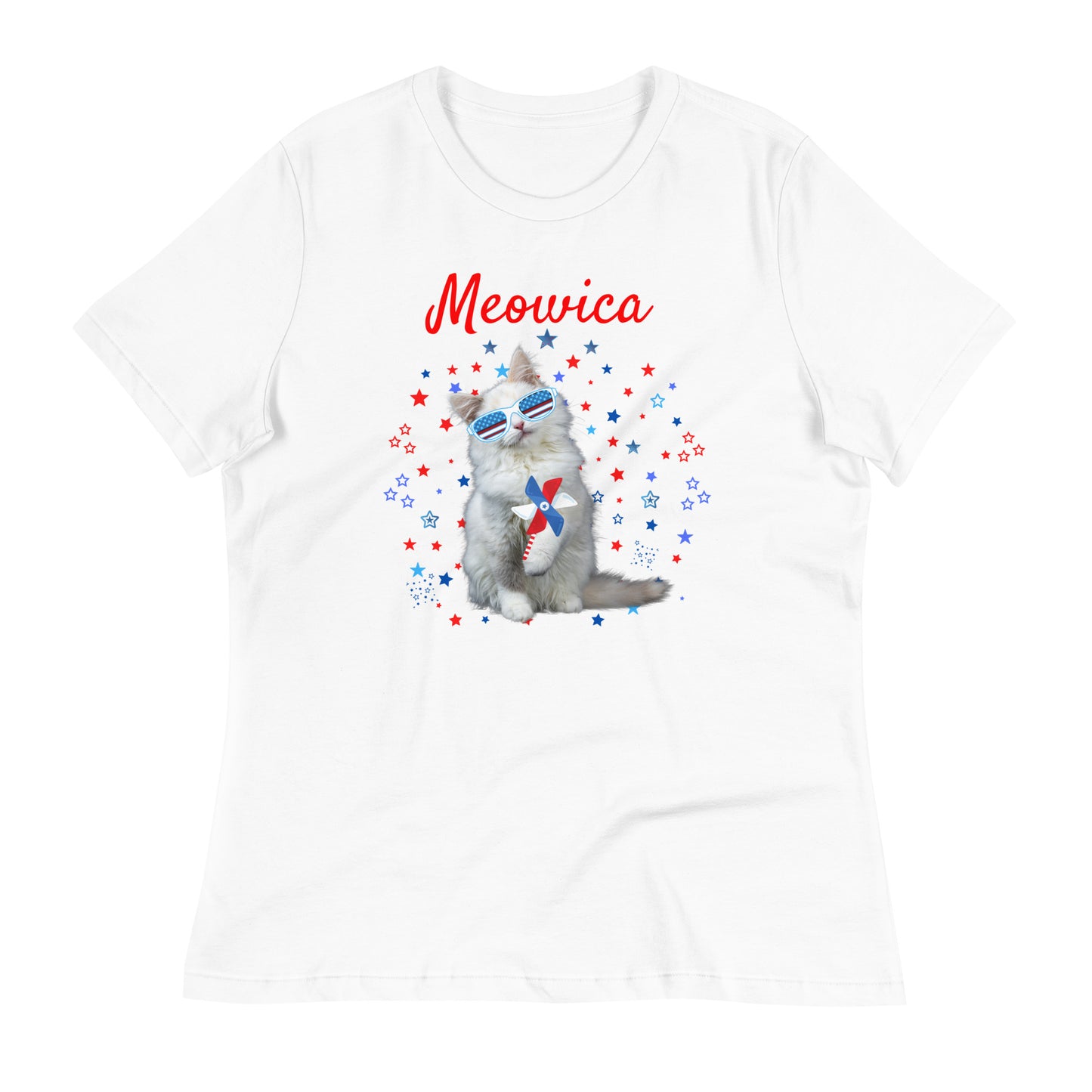 Meowica t-shirts for women's apparels, lioness-love