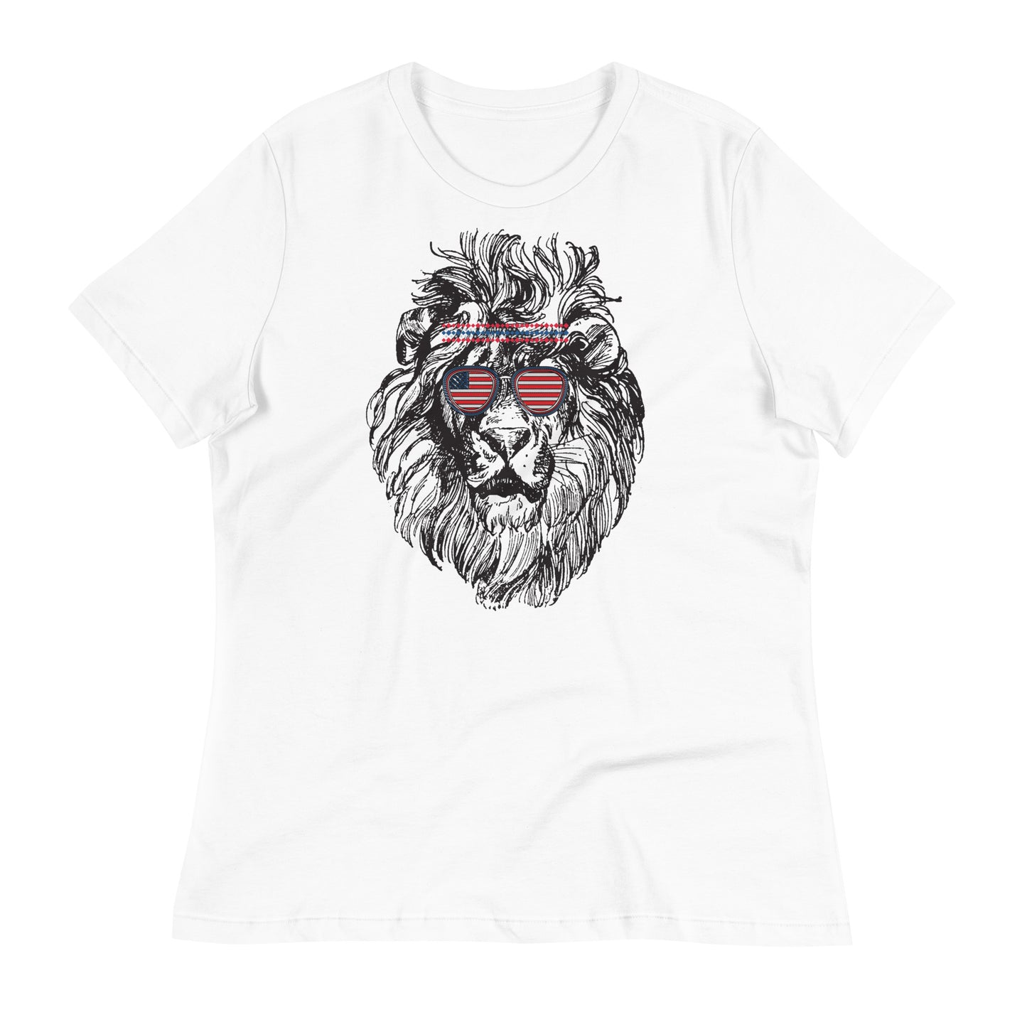 King lion graphic t-shirts for women's fashion, lioness-love