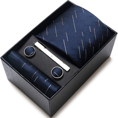 Formal Jacquard Yarn-dyed Business Professional Tie 14