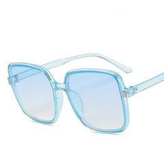 Oversized Square Sunglasses Fashion Rice Nail Sunglasses