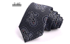 New Men's 7cm Striped Business Formal Tie, lioness-love