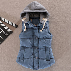 Winter Cotton Back Vest