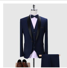 Mens Suits 3Pcs Formal Casual Slim High Quality Stylish Sets, lioness-love