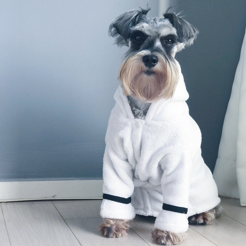 Cat & Dog bathrobe robe Cat pajamas & Dog pajamas