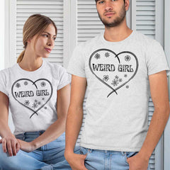 High-quality unisex shirts featuring eccentric weird girl designs