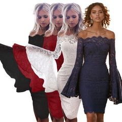 New Women Lace Dress Sexy Party Hip Nightclub Skirt Ebay 6