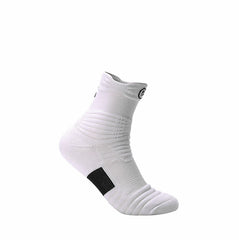 Elite Men's Low Cut Sports Socks for Basketball & Running, Thick Towel Bottom, Sweat-absorbent, Short Tube Boat Socks.