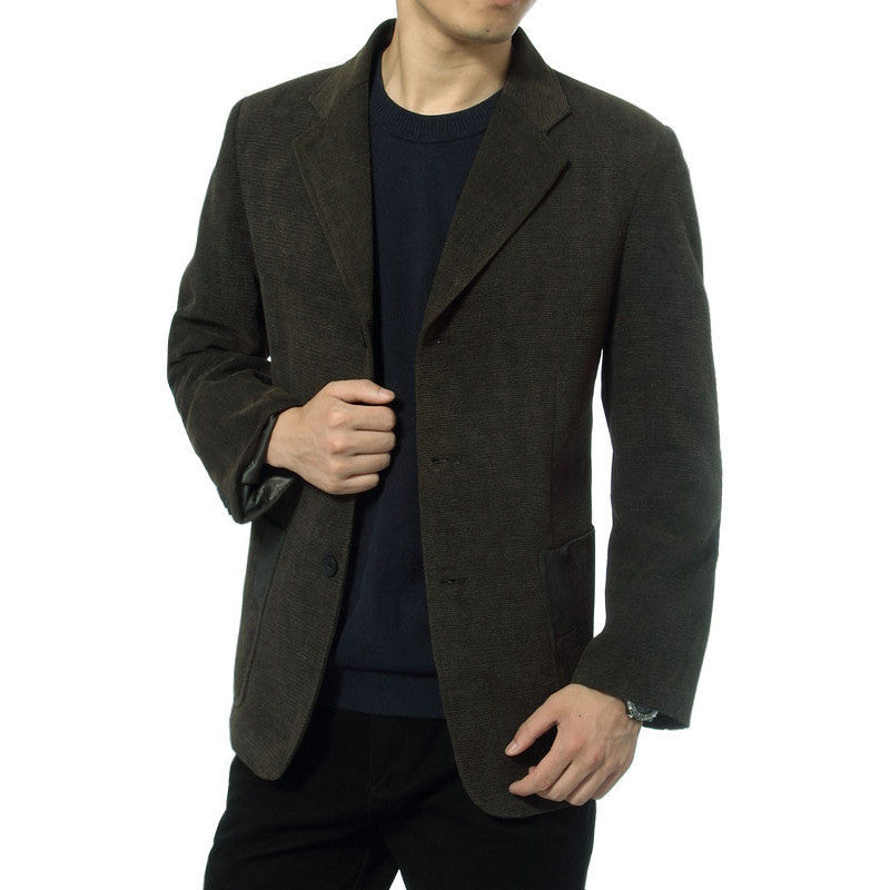 Casual Suit Corduroy Casual Suit Jacket