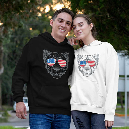 Premium quality unisex tiger face printed hoodies shirt for men and women
