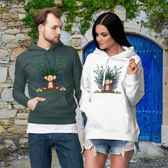 Trendy monkey print hoodies for animal lovers