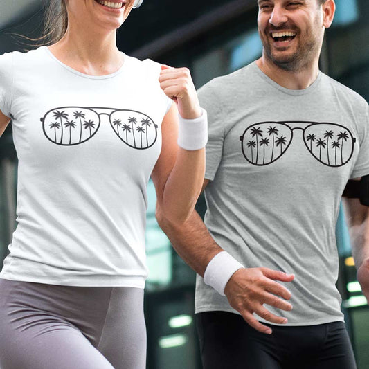 Specks nature view unisex t-shirt with scenic nature design