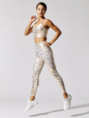 2-Piece Fashion Workout Set Animal Print