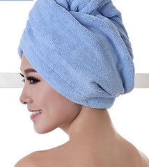 Women's Hair Dryer Cap, Absorbent Dry Hair Towel