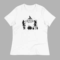 Women's T-Shirt "Don’t make me flip my witch switch," lioness-love