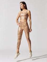 2-Piece Fashion Workout Set Animal Print