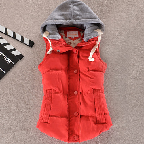 Winter Cotton Back Vest