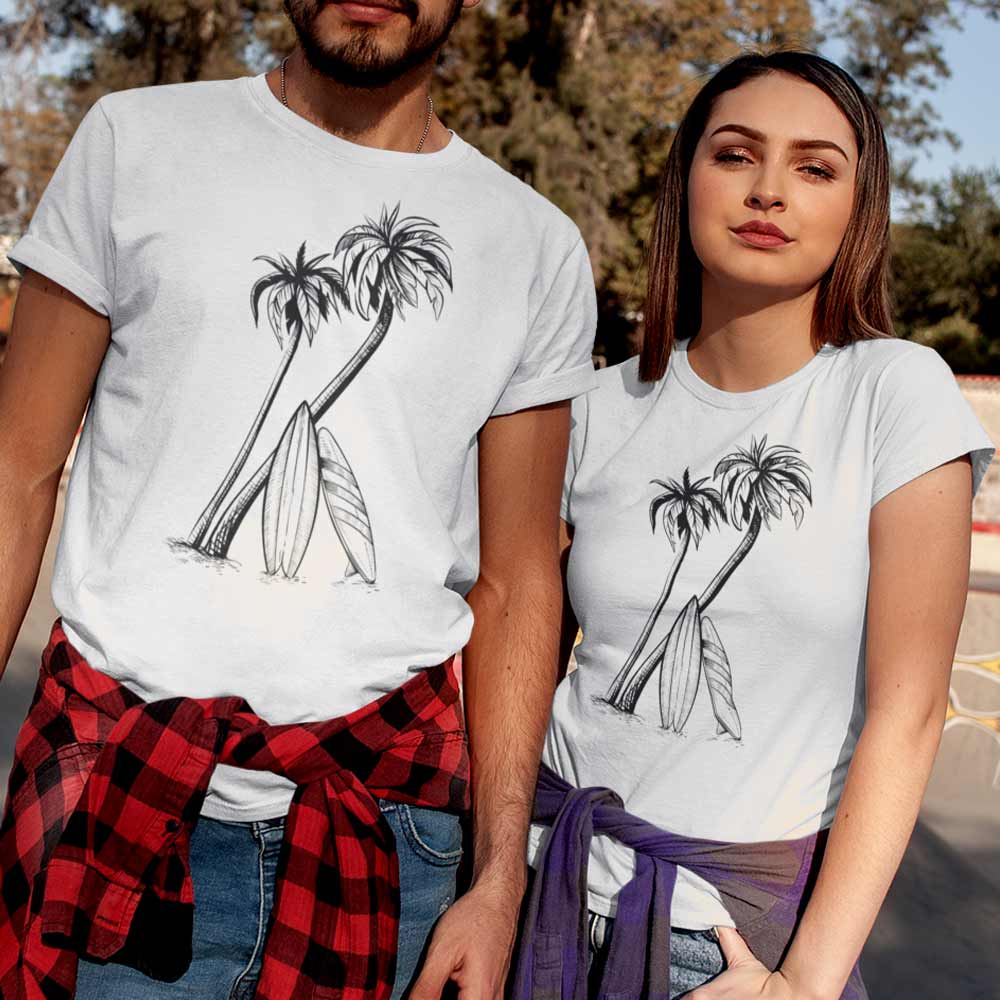 Stylish summer palm tree fashion for all genders