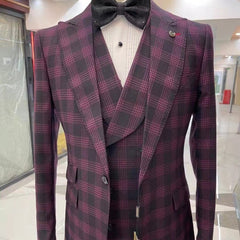 Wedding Formal Suit Three-piece Suit New Groom/Best Man′ S Tuxedo Direct Sale Suitable for Many Occasions Fashion Formal Suit 17