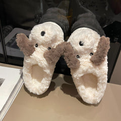 Puppy Cotton Slippers, lioness-love