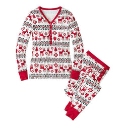 Christmas Parent-Child Pajamas Two-Piece Family pajamas set, lioness-love