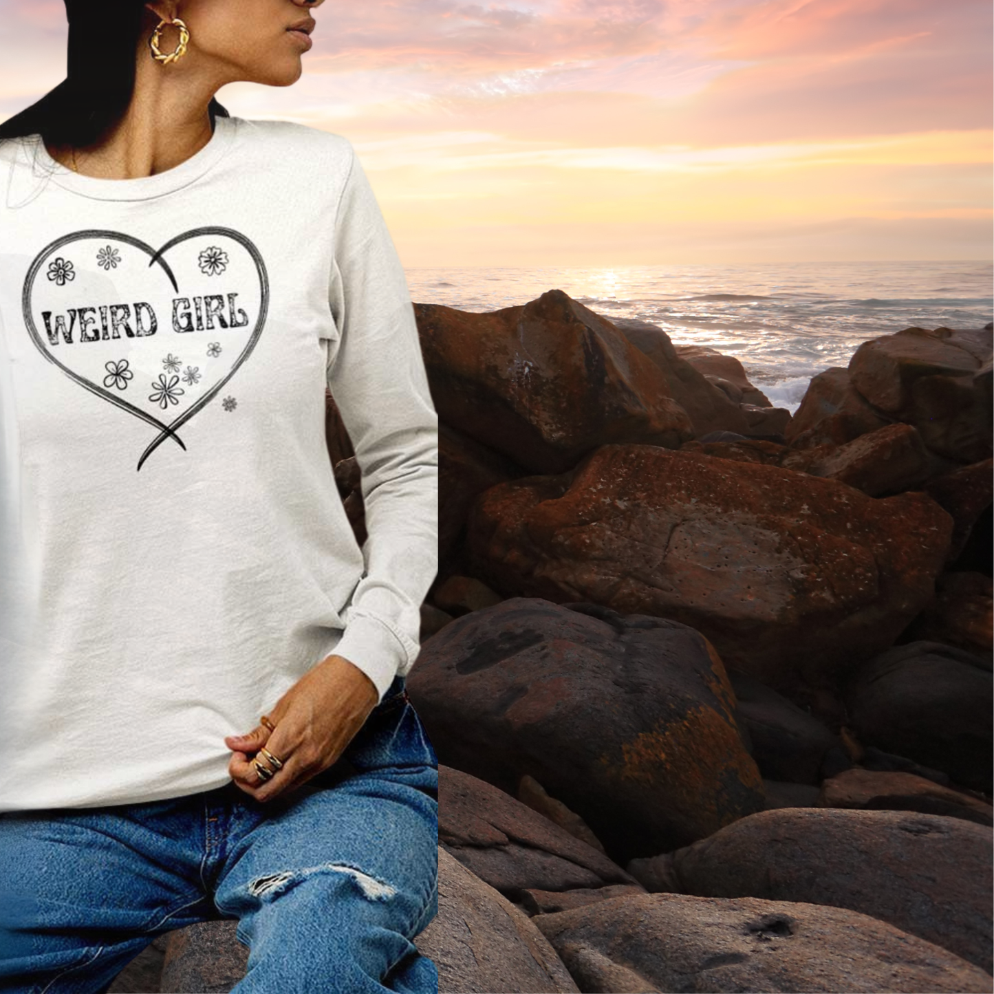 Eccentric Ella Long Sleeve Tee, lioness-love