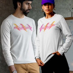 Lightning bolt graphic clothing collection for men & women