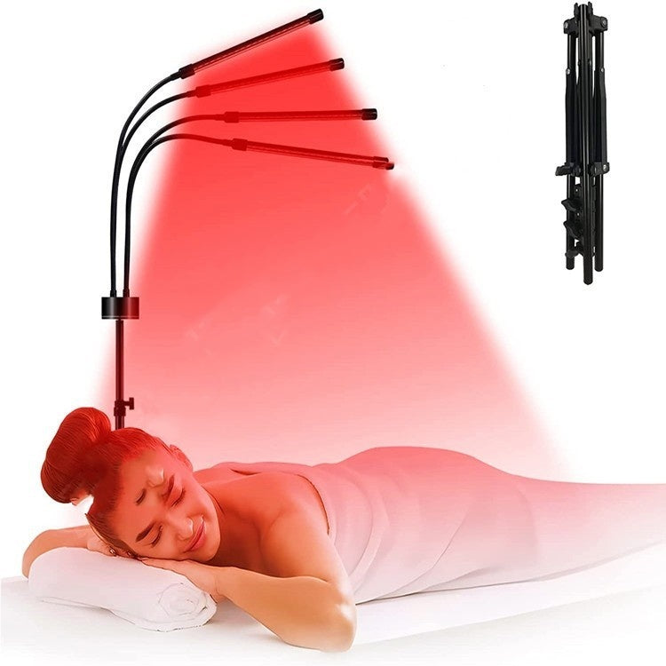 "Radiant Wellness: 80LED Red Light Therapy Device with Adjustable Stand (15"-60") - Harnessing 660nm & 850nm Deep Red Light Therapy for Face, Body, Pain Relief, and Skin Health" lioness-love