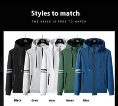 Men's Casual Sports Pure Cotton Hooded Sweater Trousers Two-piece Set casual active wear Tracksuit Casual jogging suit