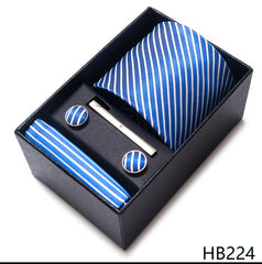 Formal Jacquard Yarn-dyed Business Professional Tie 14