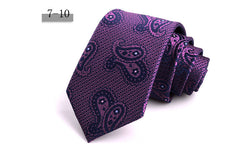 New Men's 7cm Striped Business Formal Tie, lioness-love