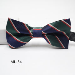 Men's Formal Suit British Korean Style Bow Tie 10