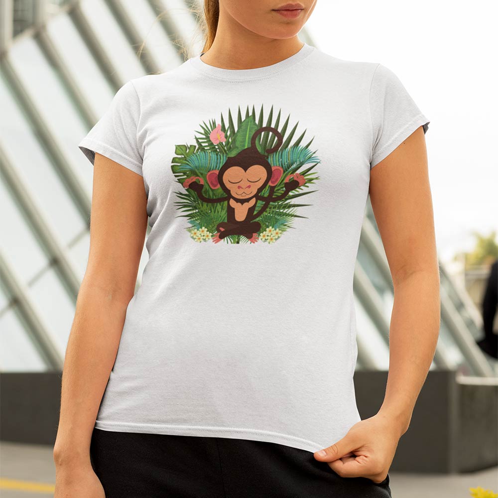Women's Monkey Tees | Playful and Stylish Designs Graphic t-shirt.