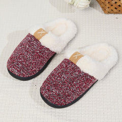 Fluffy Warm Cotton Slippers